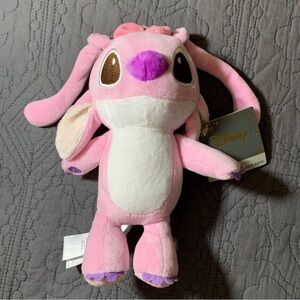 Disney Light-Up ANGEL 8" Pink and White Plush Character from Lilo & Stitch movie